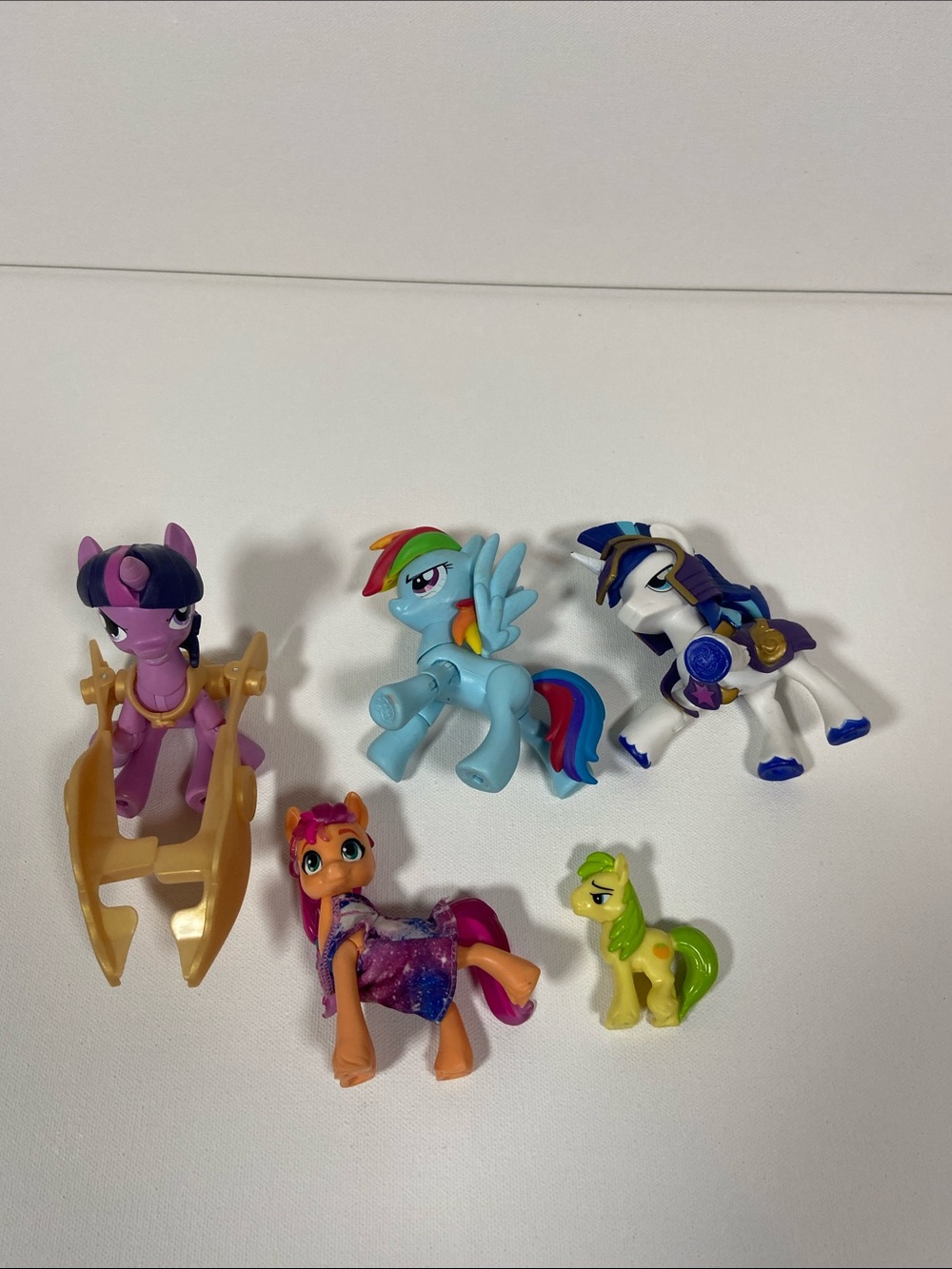 My little pony 5 mini character figures